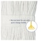 Boardwalk Cut-End Wet Mop, White, Rayon, PK12, BWK2020RCT BWK2020RCT - alternate 9